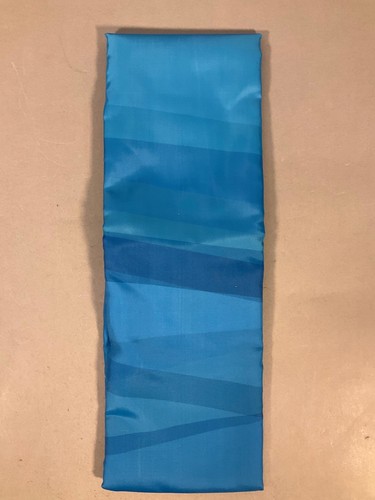 MitoVilla Blue Ombre Shower Curtain Set, Abstract Ocean Shower Curtain, Light Bl - Bild 8 von 13