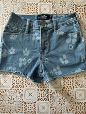 Pantaloncini Hollister Stampa Floreale Taglia 5 Y2K Ottime Condizioni W27