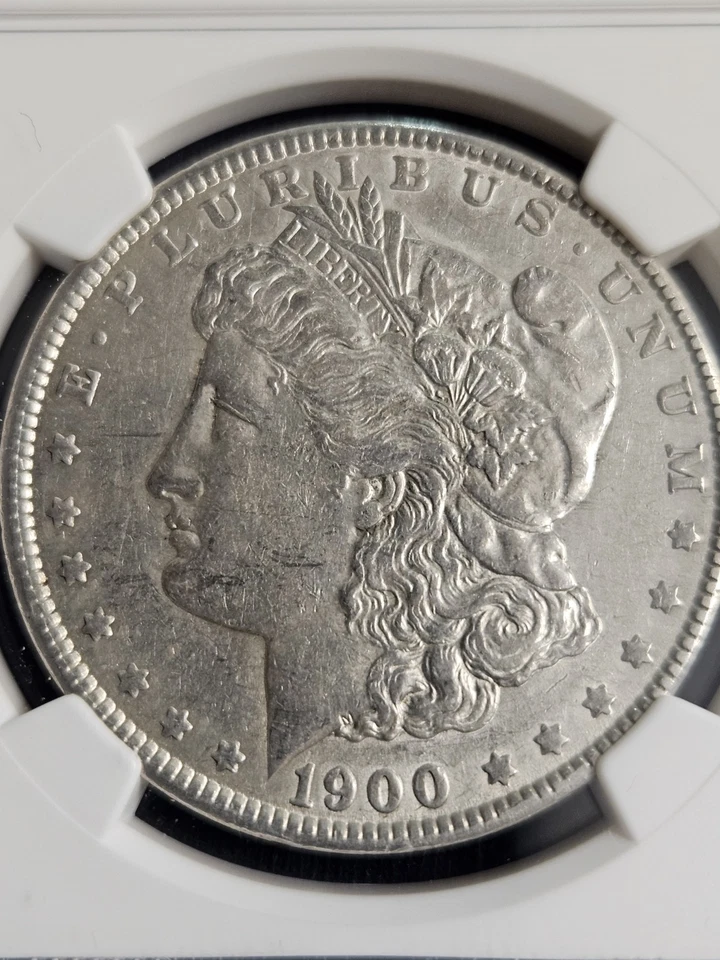 1900 Morgan Silver Dollar NGC AU-50     Lot #270 - Image 2 of 4
