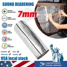 Car Engine Hood Heat Shield Insulation Sound Deadener Noise Mat Deadening Pad