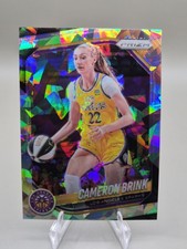 Panini 2025 Prizm WNBA Cameron Brink Los Angeles Sparks Cracked ice Prizm #87