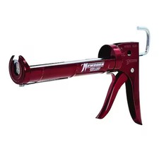 Newborn 189D Dripless Caulk Gun, 10 Oz Container Size, Steel, 6:01, Half Barrel