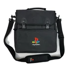 Vintage Playstation Bag Console Carrying Case Travel Accessory Clips Black