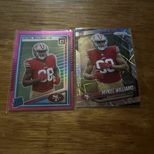 Mykel Williams Pink Optic & Prizm Lazer Prizm Lot 🔥
