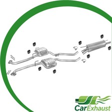 Auspuffanlage für OPEL OMEGA B 2.5 2.6 V6 Limousine Schalldämpfer