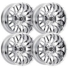 Set-4 Xtreme Nx-12 17x9 5x5.55x139.7 0mm Chrome Wheels Rims 17 Inch