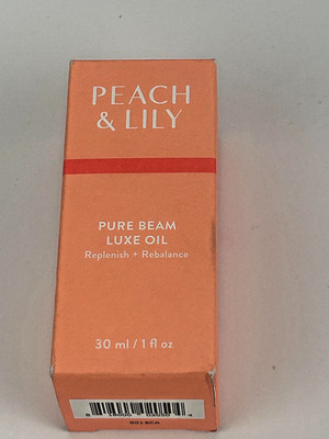 PEACH & LILY  Pure Beam Luxe Oil - 30 ml / 1 fl oz. New in Box