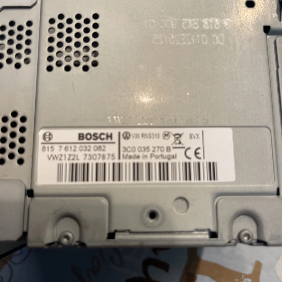 3C0035270B audio system für VOLKSWAGEN JETTA Golf VI (162) ADVANCE BLUEMOTION - Bild 2 von 3