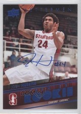 2014-15 Upper Deck Lettermen Premier Rookie Blue Auto Josh Huestis #67 Auto 9ih