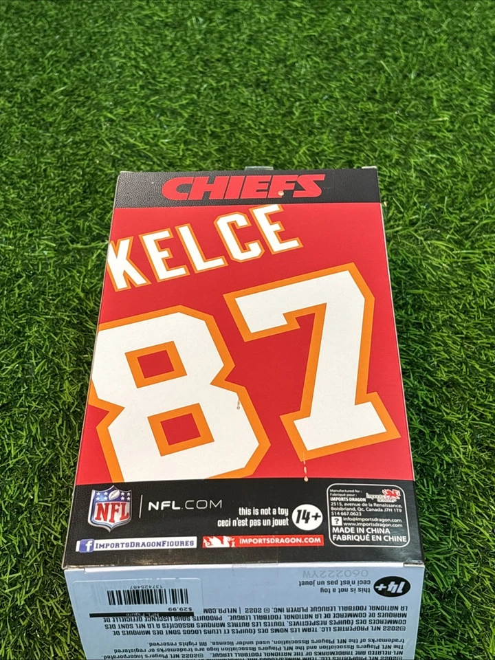 Travis Kelce Series 2 Figure Chiefs #87 NFLPA 2022 New Sealed Mint Box - Image 2 of 4