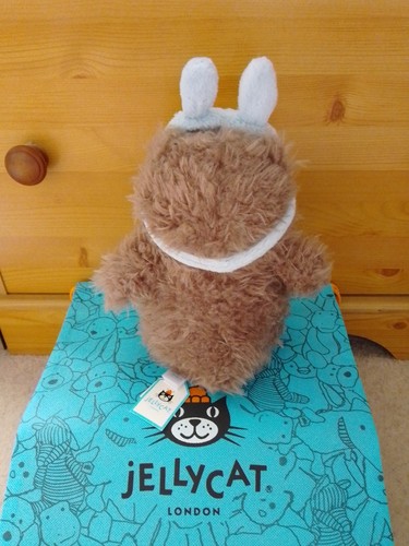 Jellycat. Audrey Hootsoftly. Búho esponjoso con máscara. Nuevo con etiquetas y bolsa. - Imagen 6 de 16
