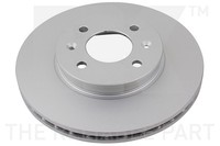 2X Bremsscheibe NK 313537 FüR Hyundai Accent RIO RB KIA 4 Crdi 3 UB Hatchback