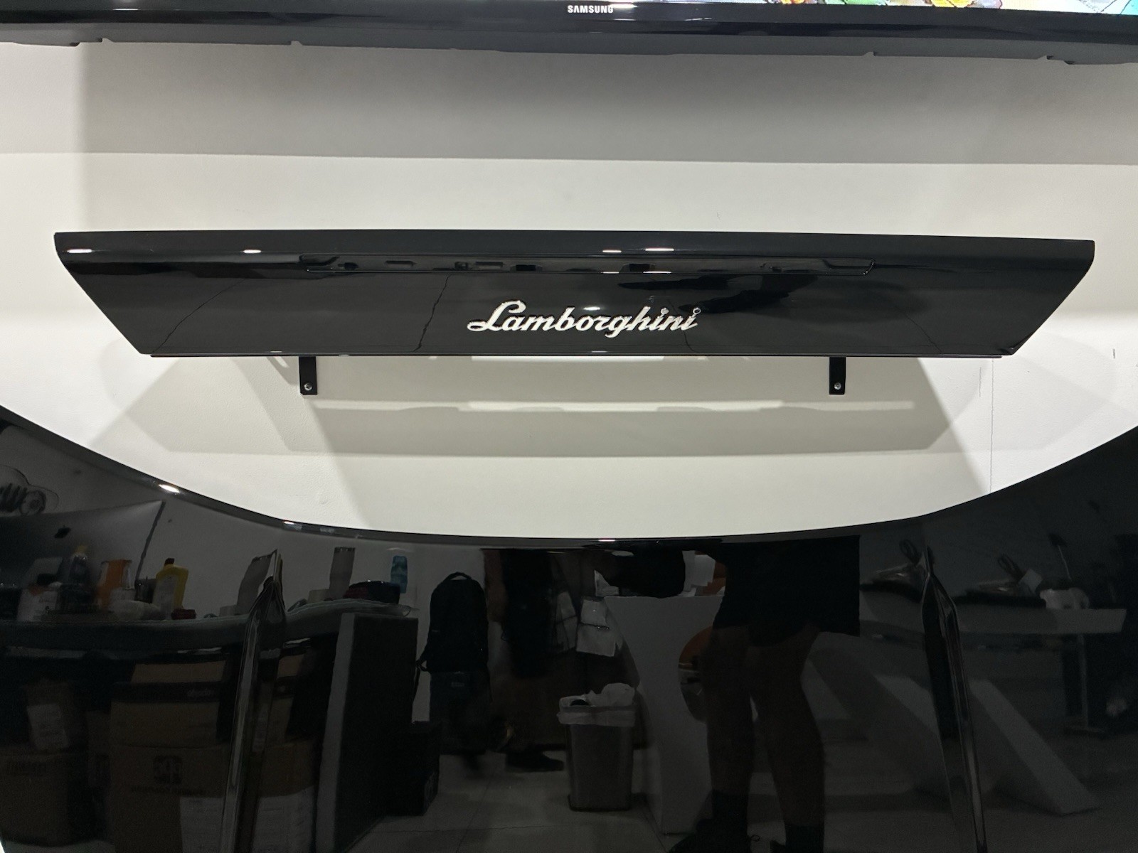 2015-2023 NERO NOCTIS (BLACK) LAMBORGHINI HURACÁN TAIL LIGHT SPOILER WING TRIM