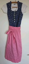 Hammerschmid Dirndl Girls Blue Pink With Blouse Size 146