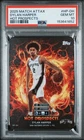 Graded 2025 Topps Match Attax Dylan Harper #HPDH Rookie Basketball Card PSA 10