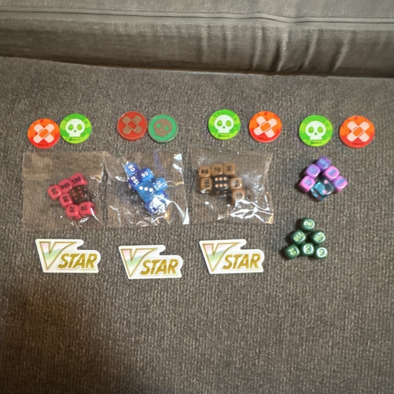Pokémon TCG HUGE LOT Including Dice (Sealed and Unsealed) and Markers 