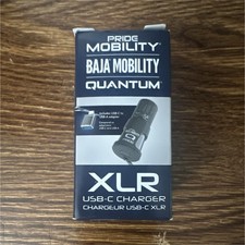 Pride Mobility Baja Quantum USB-C Charger for XLR Compatible Model Black