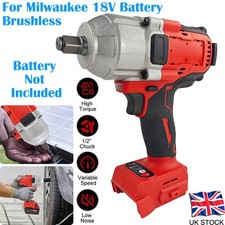 1500N.m Cordless Electric Impact Wrench Brushless Motor For Miwaukee 18V Battery