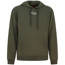 DIESEL - Felpa verde per uomo