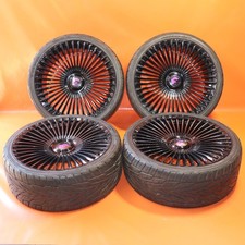 Forgiato Trimestre-m Wheel Rim Set Black 24x10j Fg061-r