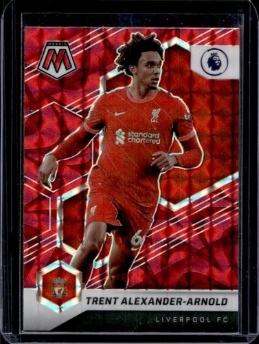 2021-22 Panini Mosaic Premier League Trent Alexander-Arnold Mosaic Red #179