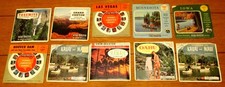 Vintage View-Master Reel Sets 10 Different United States Vacation Destinations
