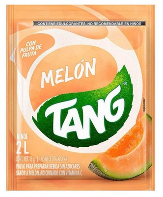 12 Pack Tang Melon Flavored Powdered drink mix 11g/.45oz