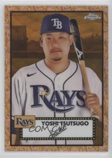 2021 Topps Chrome Platinum Anniversary 12/50 Yoshi Tsutsugo #319 9g9