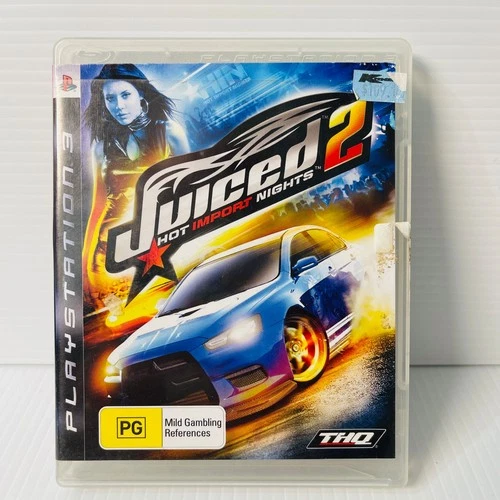 Juiced 2 Hot Import Nights PS3 Game Complete With Manual Tested & Working