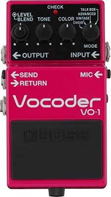 BOSS VO-1 Vocoder for Guitar and Bass - Electric Voice Effects
