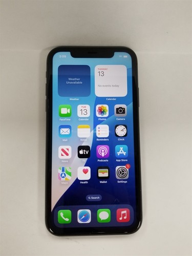 Apple iPhone 11 64GB Black A2111 (Unlocked) 80% to 89% Battery Health DG4528