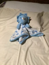 BLUE RHINO DINO SECURITY BLANKET LOVEY Forever Baby 15" BLANKIE