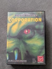 Sega Mega Drive Corporation Game, Boxed No Manual.