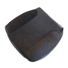 Left Driver Side Bottom Cloth Perforated Bottom Seat Cover Dark Gray 