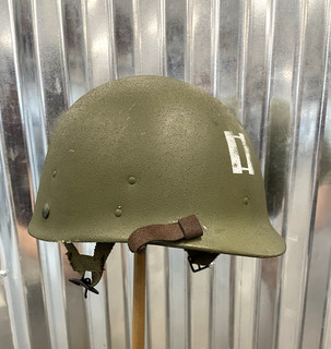 WWII US Army M1 Infantry Helmet Shell Ranger Battalion and Liner read desc