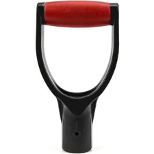 Polypropylene D-Grip Digging and Raking Shovel with 1-1/4 Inch Handle