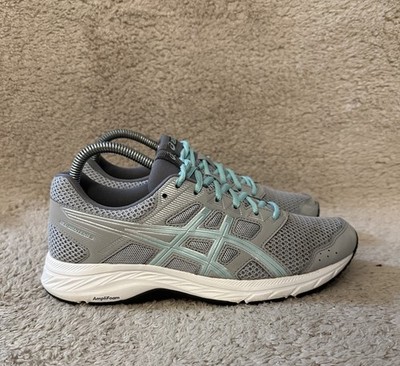 Asics Gel Contend Athletic Running Shoes Sneakers Gray 1012A234 Women’s 
