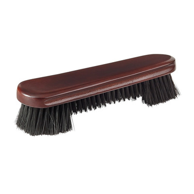 PowerGlide Billardtischbürste gerade Form nussbaumbraun Nylonborsten 9'' 23 cm