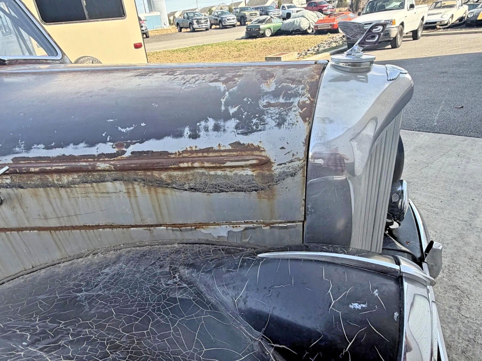 BENTLEY MK6 R TYPE CHROME TRIM, LARGEST 46-55 EPW ROLLS ROYCE INVENTORY ON EARTH