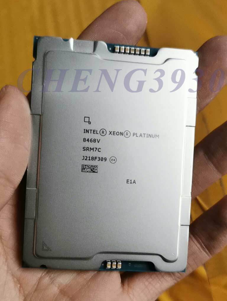 Intel Xeon Platinum 8468 QS 48 core 96 threads 2.4-3.8G CPU