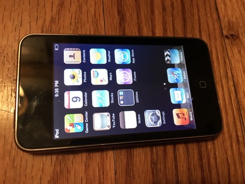 apple ipod touch 2nd generation black (8 gb)