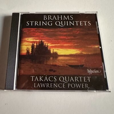 Brahms Takács Quartet Lawrence Power String Quintets / 1 CD / HYPERION