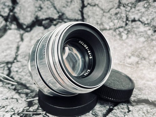 Helios-44-2 silver Lens mount M42 Vintage lens Helios 44 Bokeh Perfekt - Picture 2 of 8