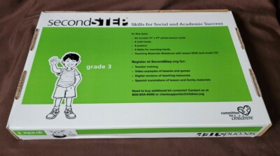 Second Step Classroom Kit Grade 3 Skills For Social & Academic Success 
