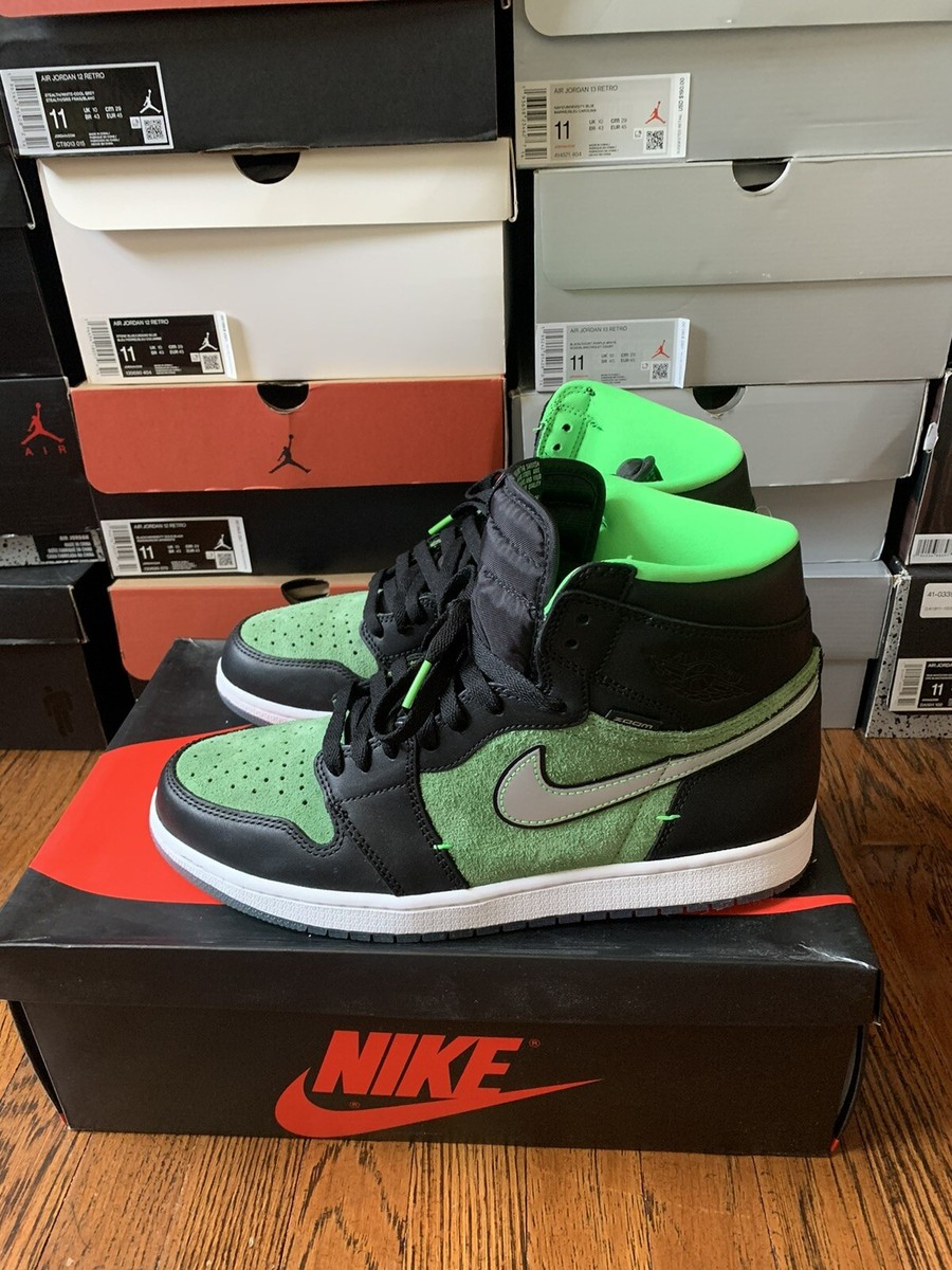 DW テンセイグリーン 60X Air Jordan 1 Zoom Zen Green CK6637-002 Release Date