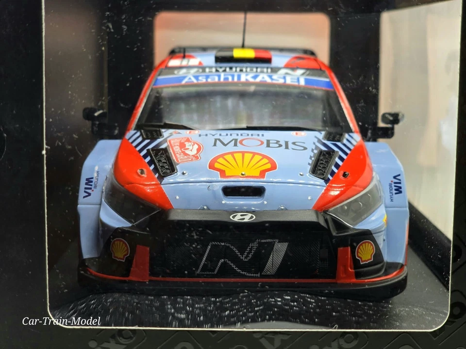 Hyundai i20 N Rally1 #11 Winner Rally Monte-Carlo 2024 - IXO 1:18 - Immagine 2 di 2