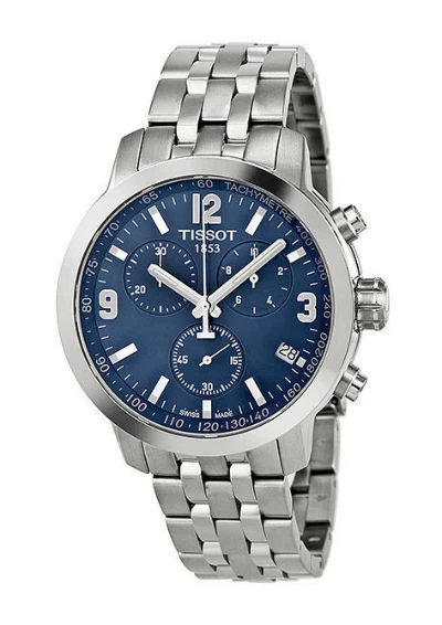 Tissot Silver Band Sport Wristwatches