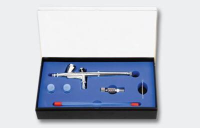 Airbrushpistolen Set Spritzpistolen Druckluft 136T 0,2 0,3 0,5 mm Düsen Double