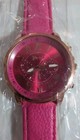 NEU MODISCHE GENEVA RÖMISCHE ZIFFERN QUARZUHR ARMBANDUHR FÜR DAMEN