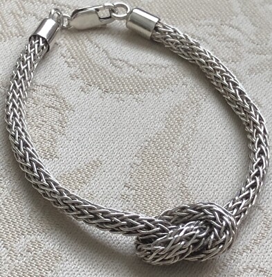 Armband Sterlingsilber '925' geknotet